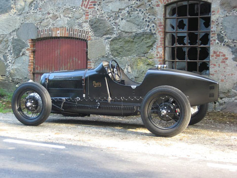 Denne Ford A Racer fra 1929 er en af de mange sjældne biler i Munkebjerg HillClimb. Den køres af svenskeren Glenn Billqvist.